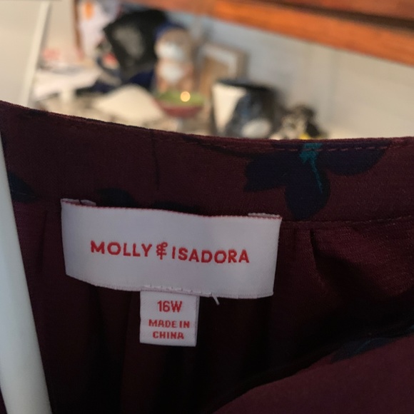 Molly and Isadora plus size floral dress. Wirnnonce - Picture 2 of 5